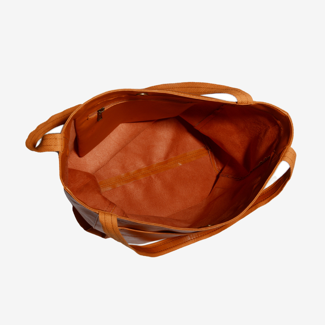 Evelyne™ Vintage Leather Tote Bag