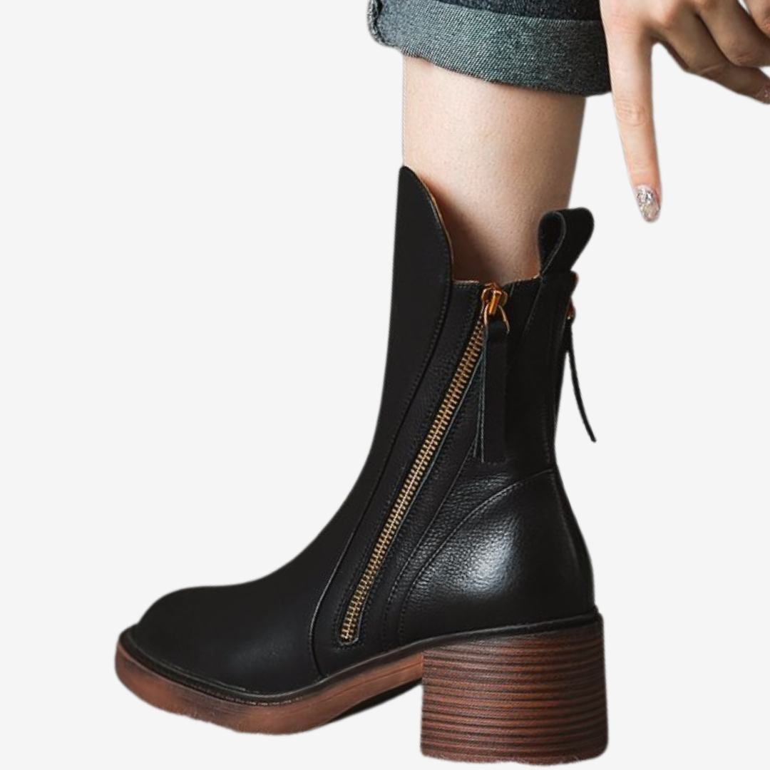 Calista™ Block-Heel Zip