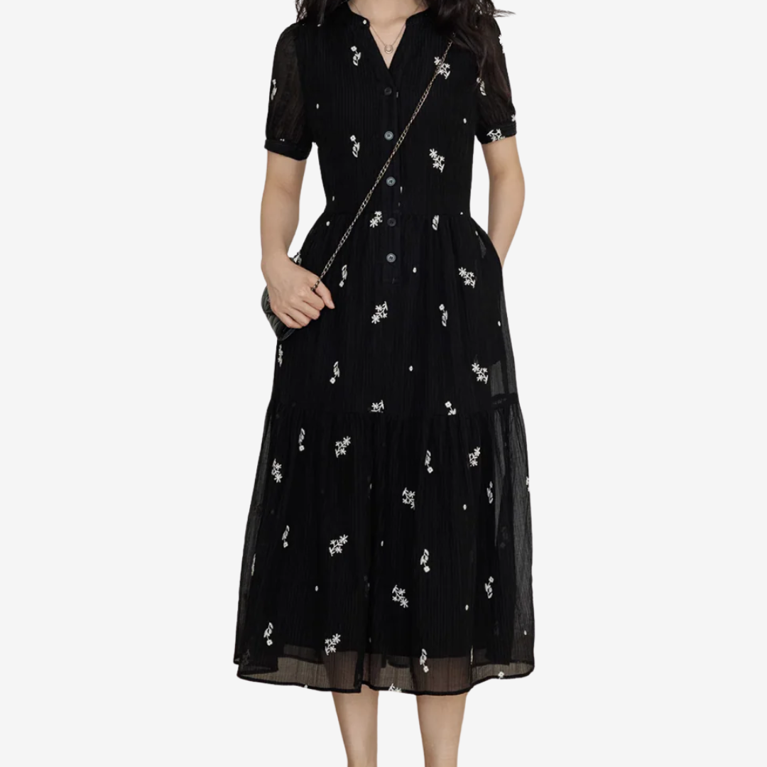 Mélania™ Black Flower