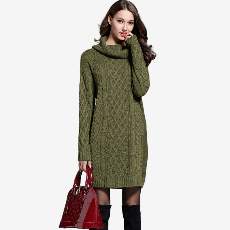 Amira™ Turtleneck Sweater Dress