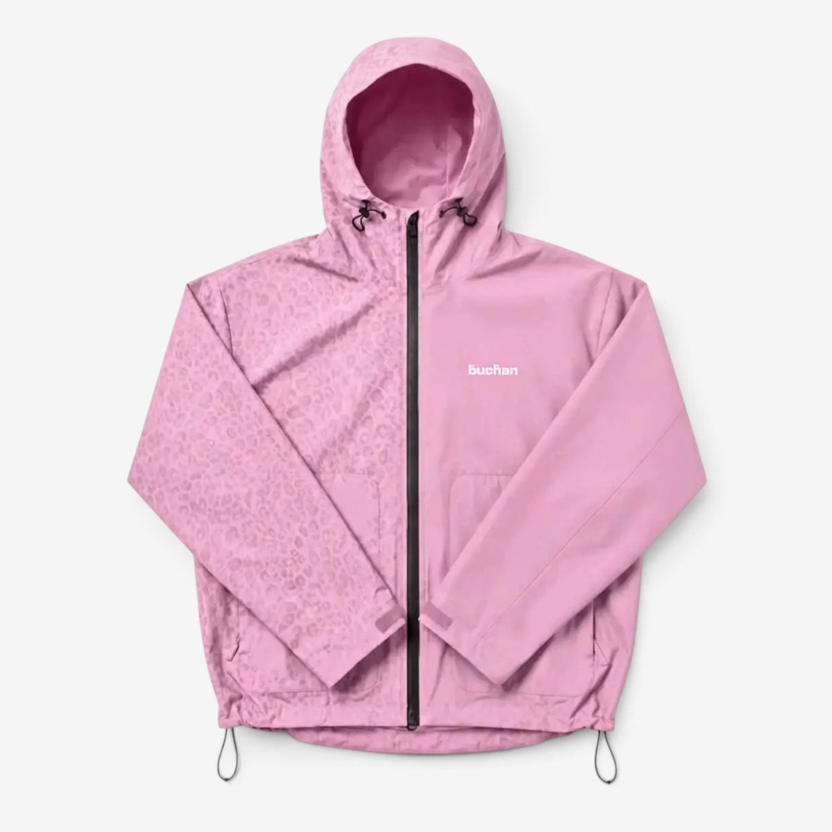 Josephine™ Leopard-Print Hooded Windbreaker