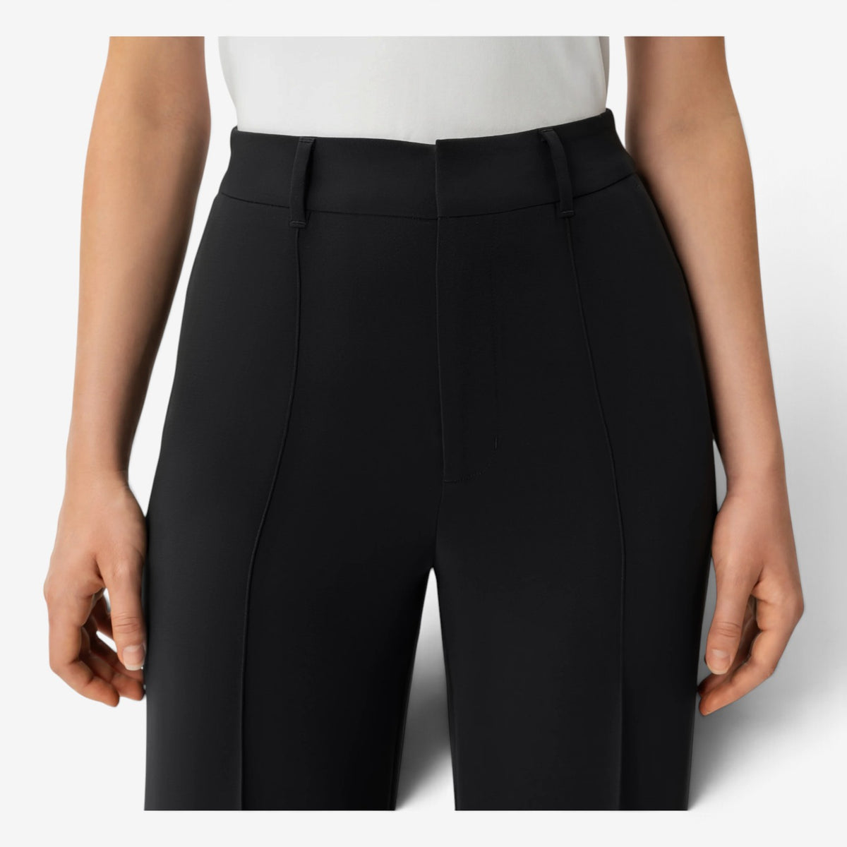 Gisele™ Straight-Leg Pressed Trousers