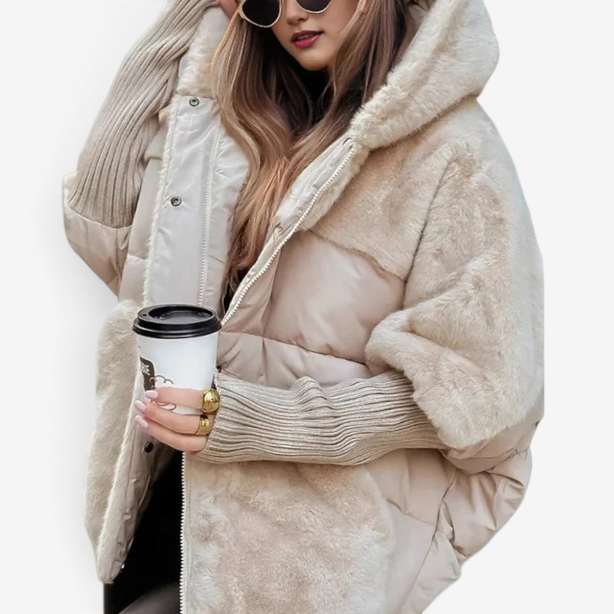 Emma™ Faux Fur Puffer Jacket