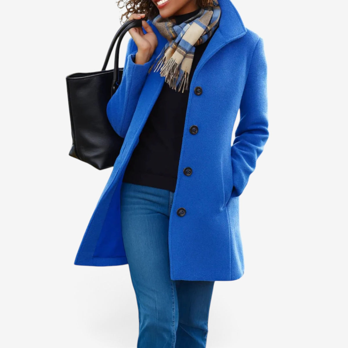 Josselyn™ Camel Wool-Blend Coat