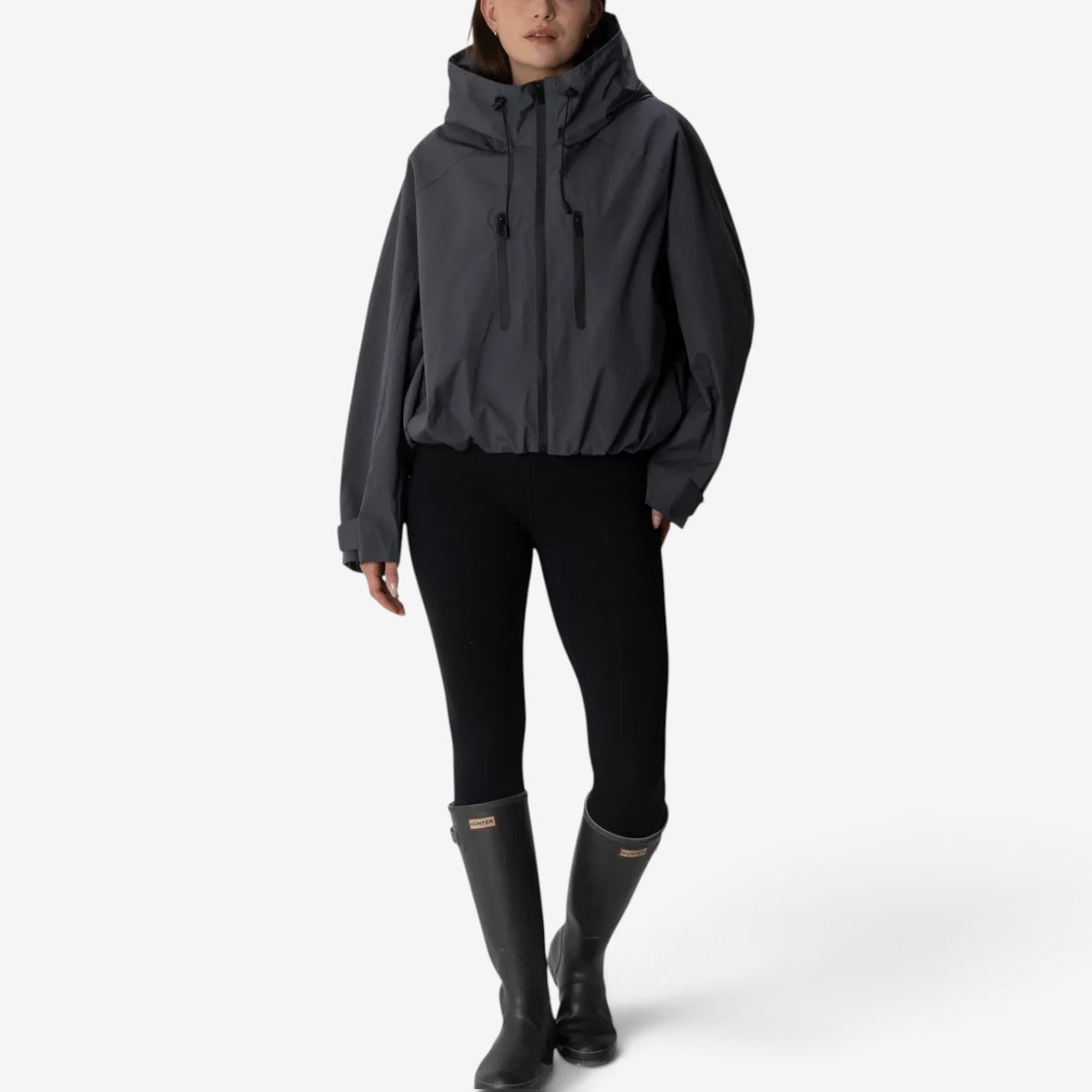 Amara™ Oversized Hooded Windbreaker