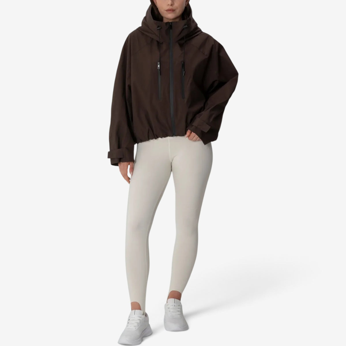 Amara™ Oversized Hooded Windbreaker