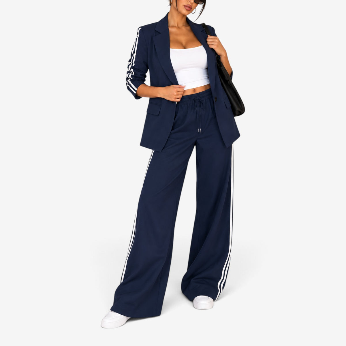 Livia™ Striped Blazer & Trouser Set