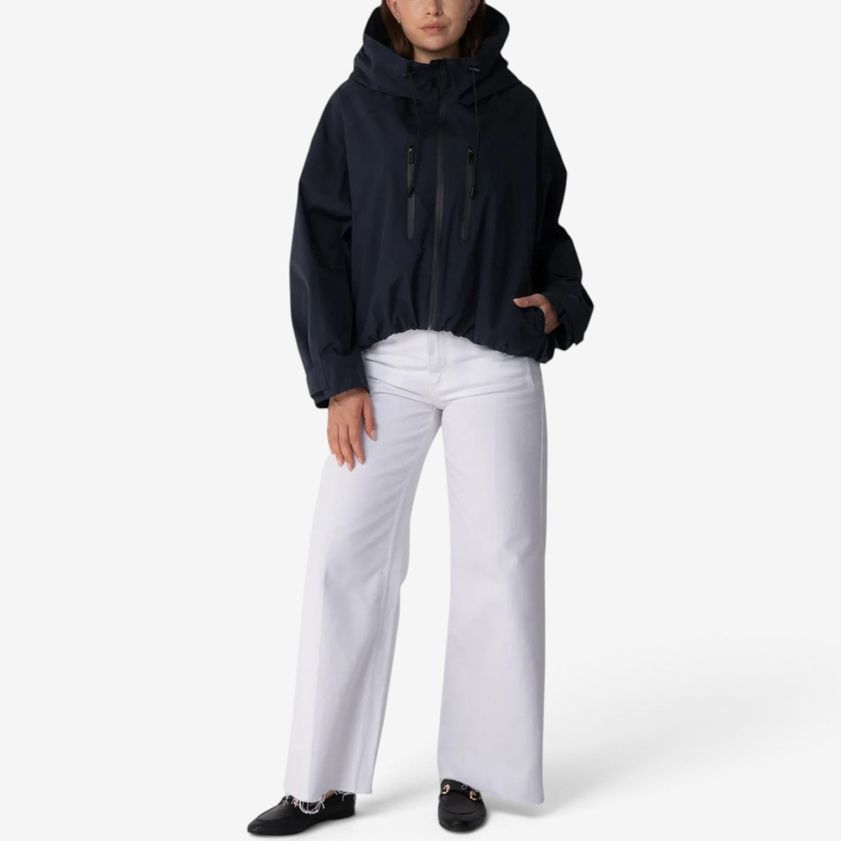 Amara™ Oversized Hooded Windbreaker
