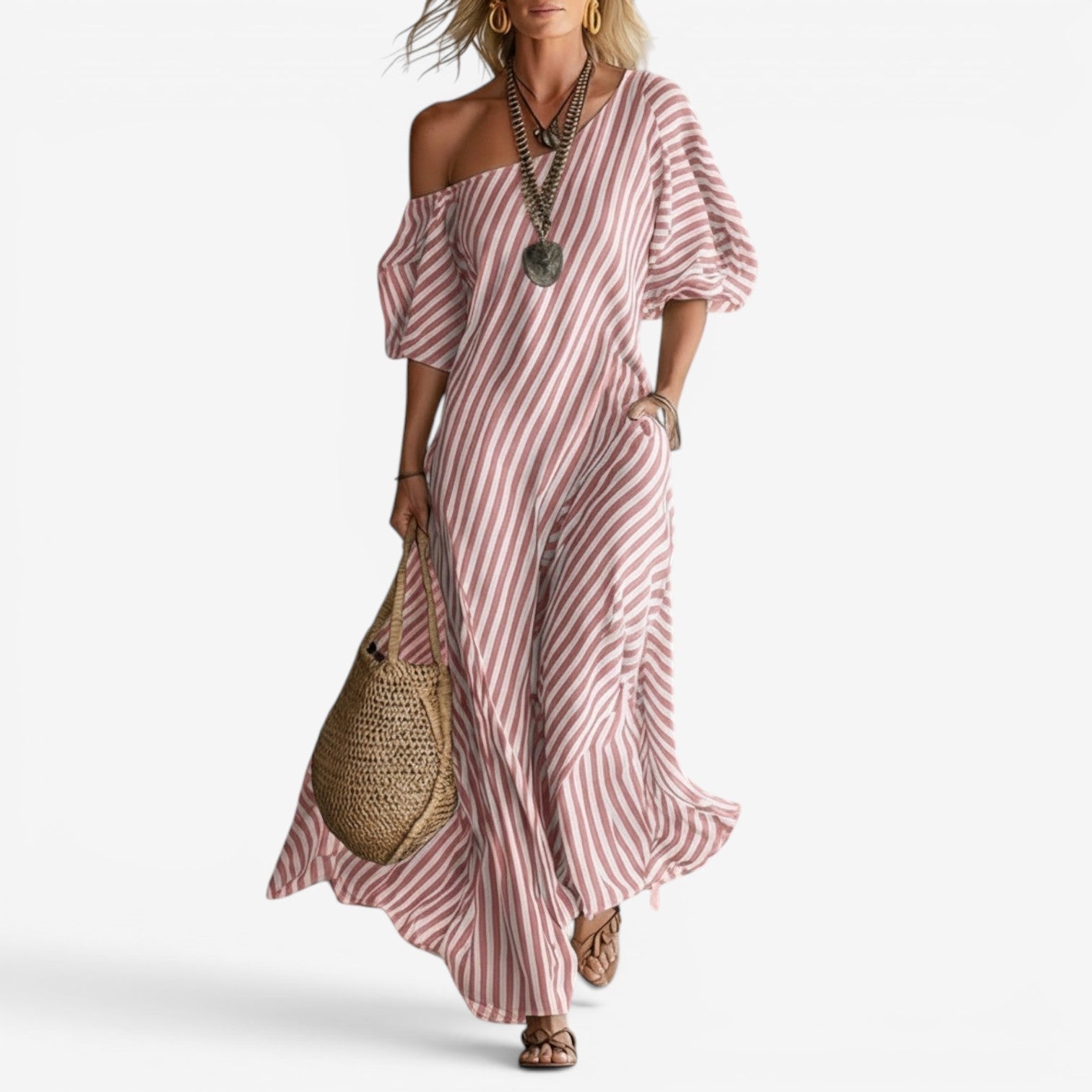 Izzy™ Maxi dress off-shoulders