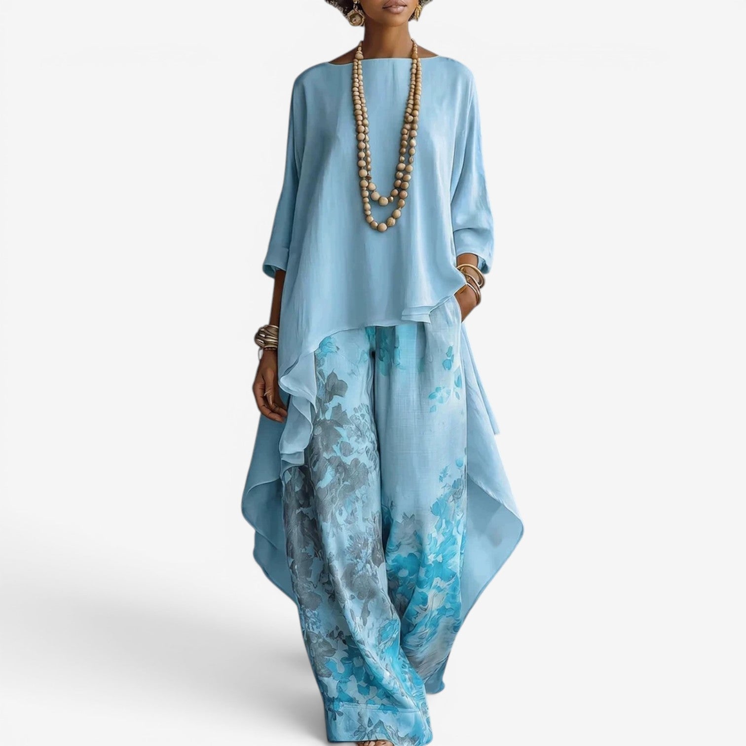 Klea™ Two-piece blouse set