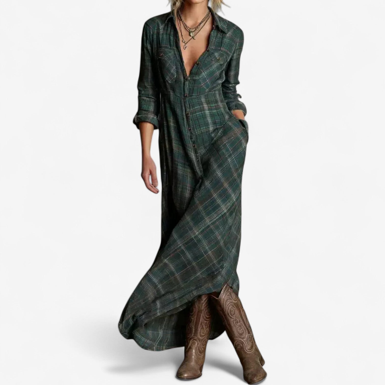 Cécile™ Timeless Maxi Shirt