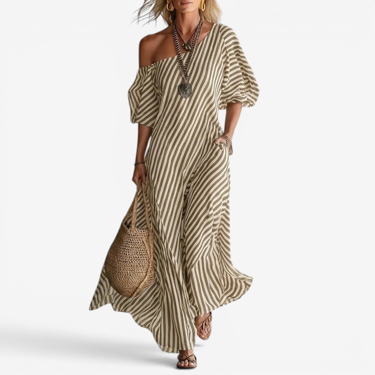 Izzy™ Maxi dress off-shoulders