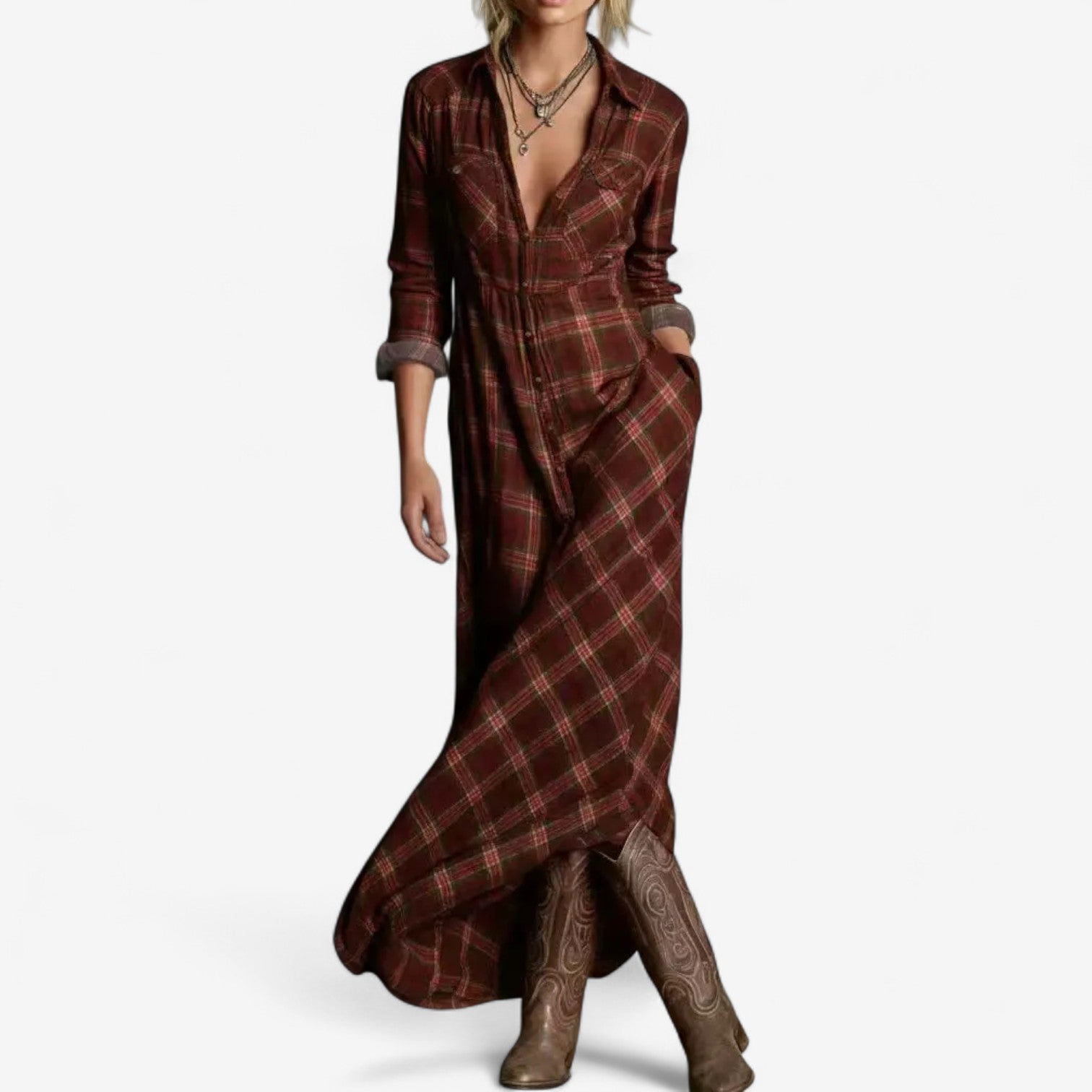 Cécile™ Timeless Maxi Shirt