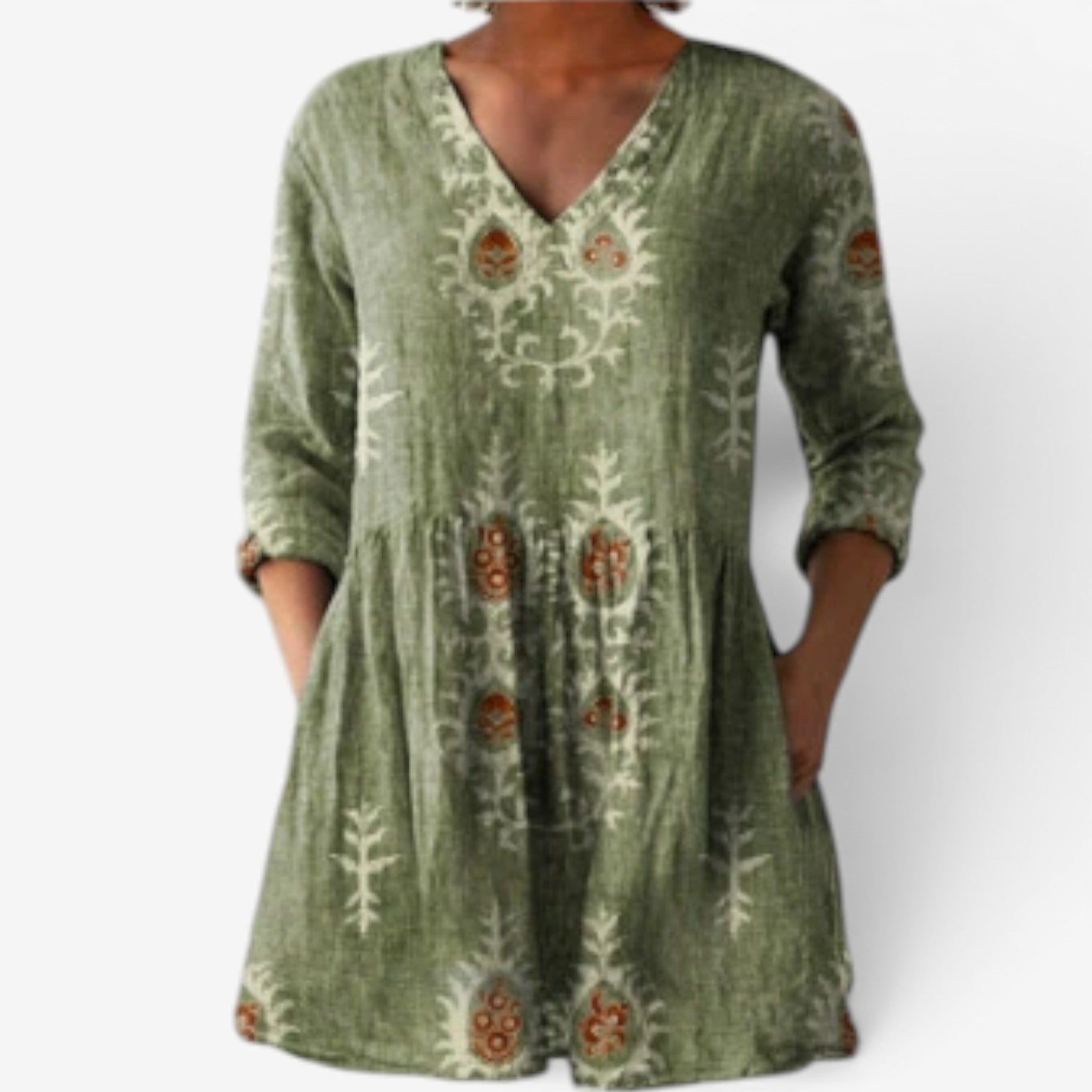 Saundy™ Short tunic dress