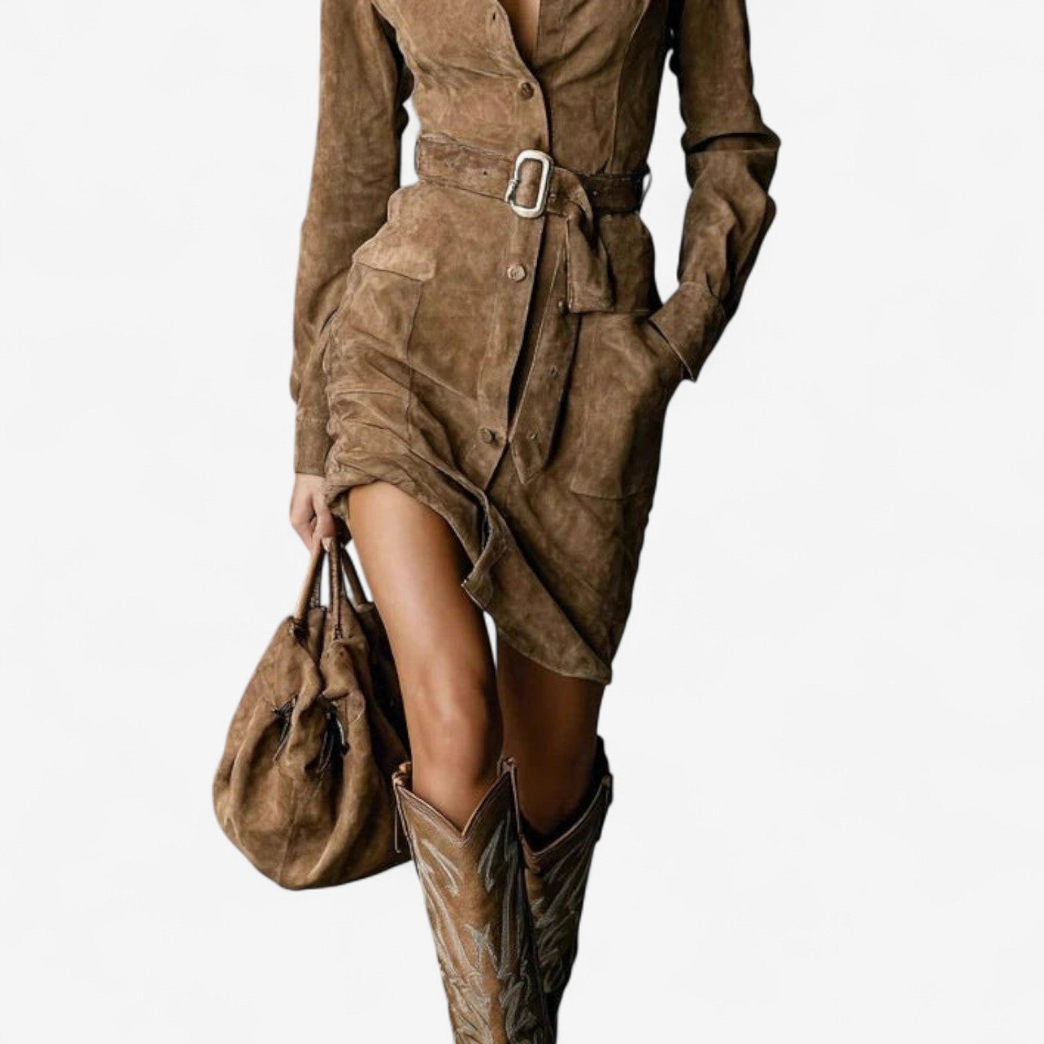 Betty™ Camel Dress