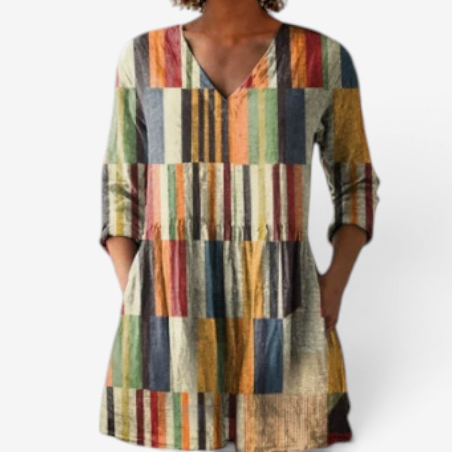 Saundy™ Short tunic dress