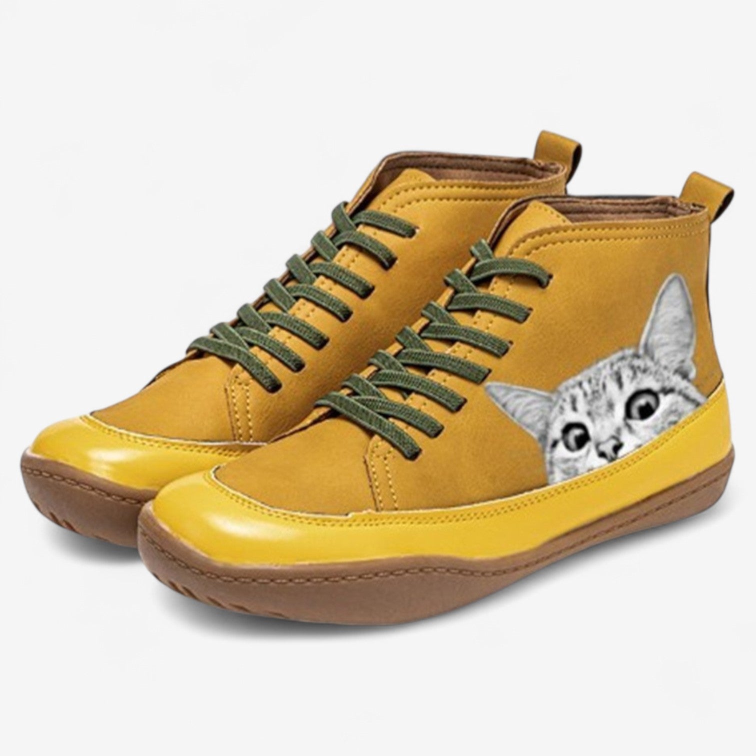 Giorgi™ Cat Print Sneakers