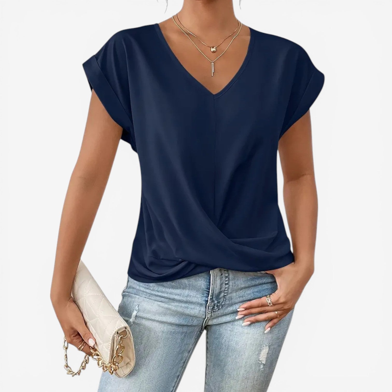 Adria™ Pleated blouse