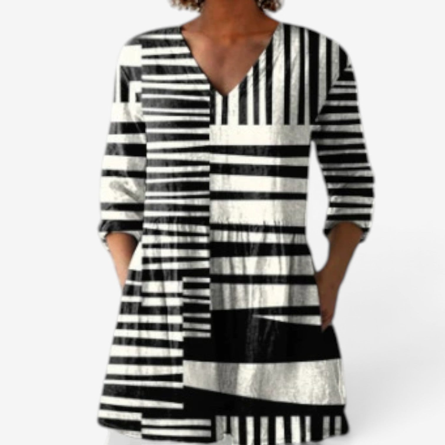 Saundy™ Short tunic dress