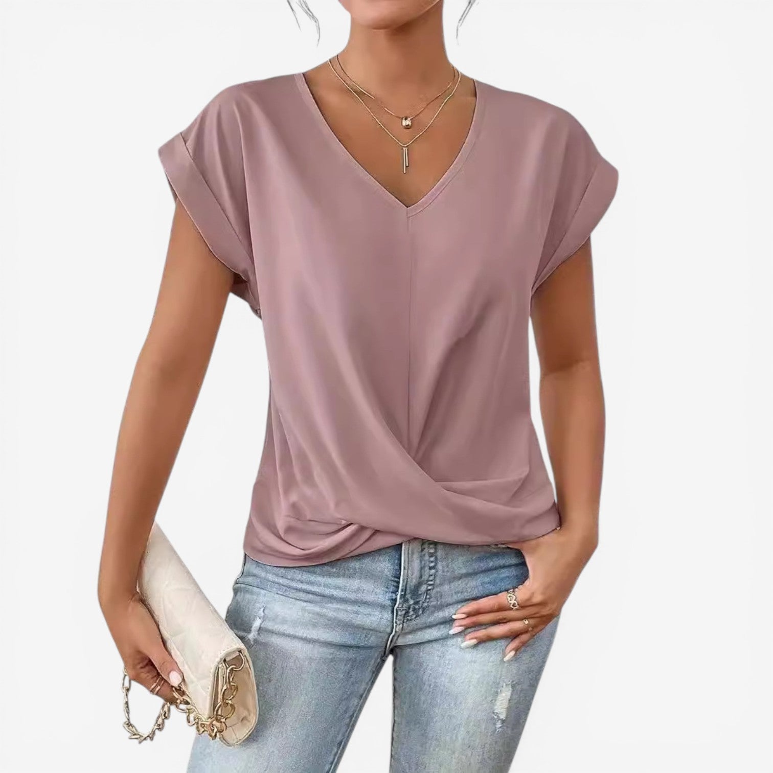 Adria™ Pleated blouse