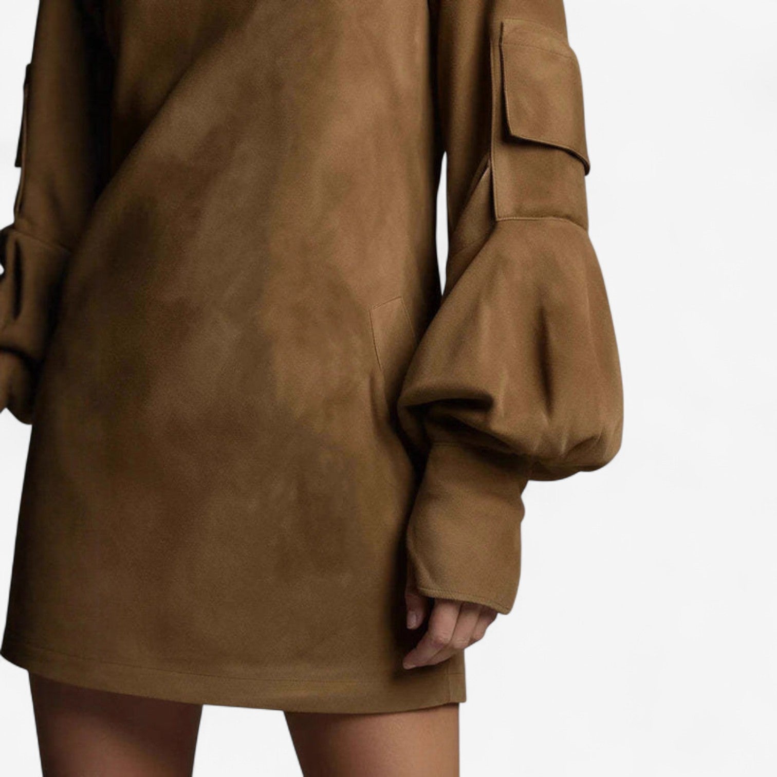 Tania™ Mini Dress with High Neck