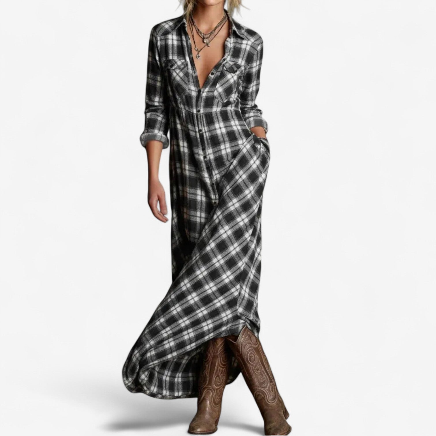 Cécile™ Timeless Maxi Shirt