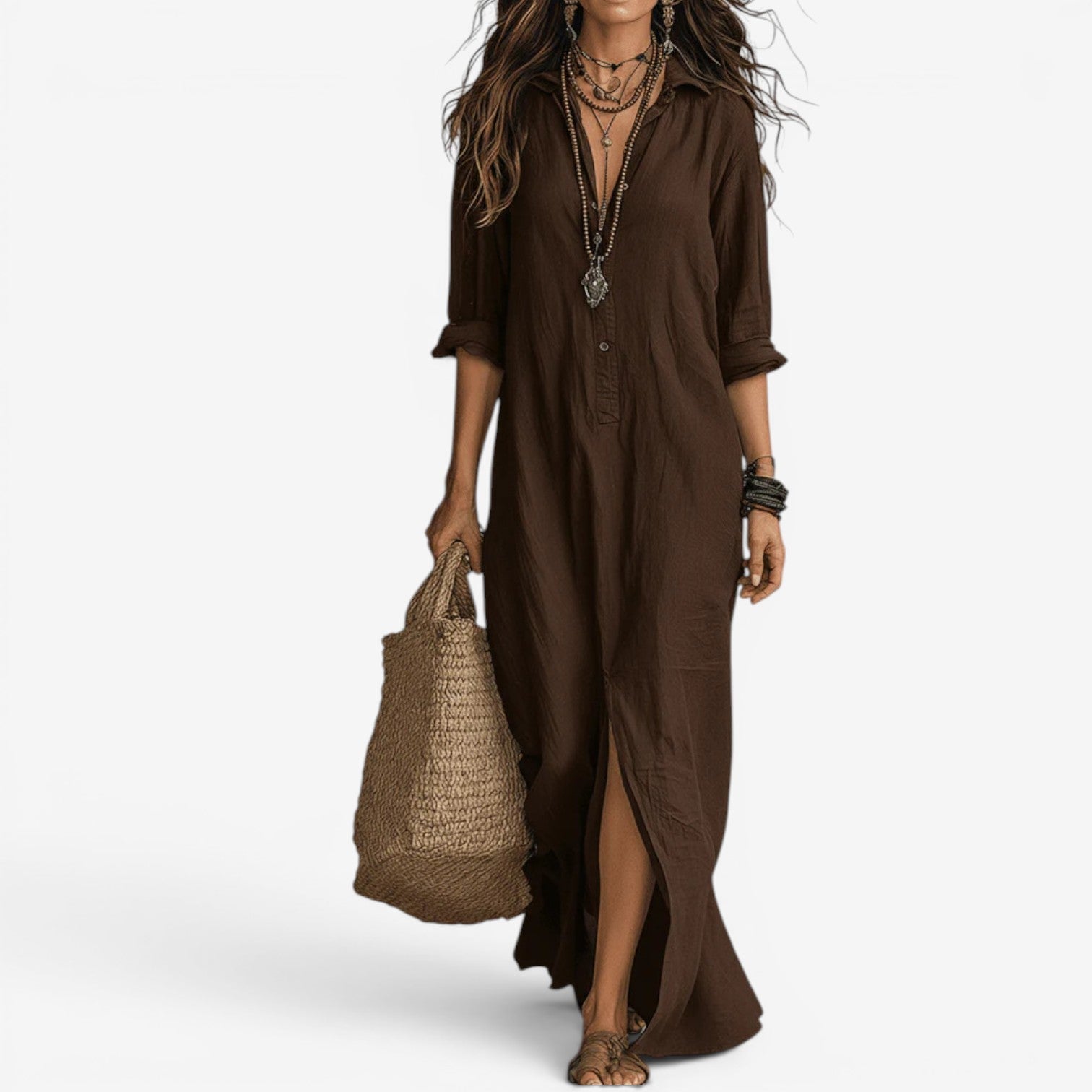 Amor™ Long shirt dress