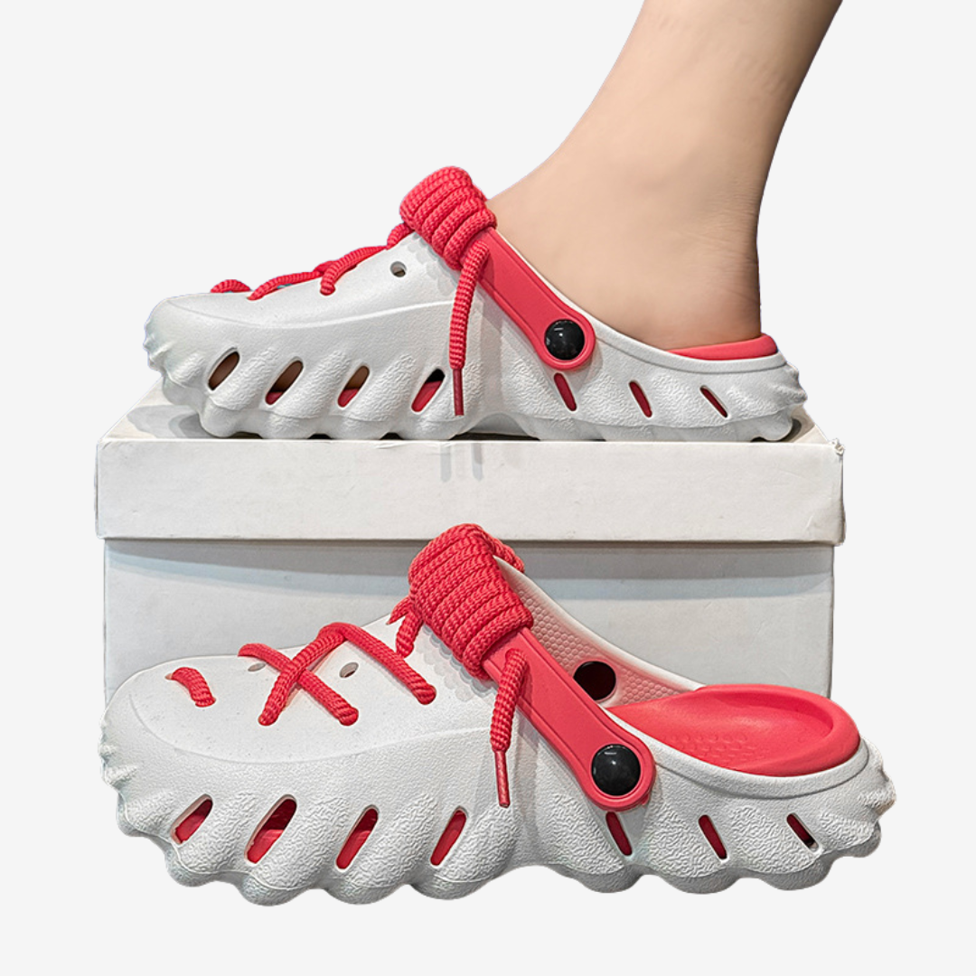 Amarine™ Trendy Lace-Up Clogs