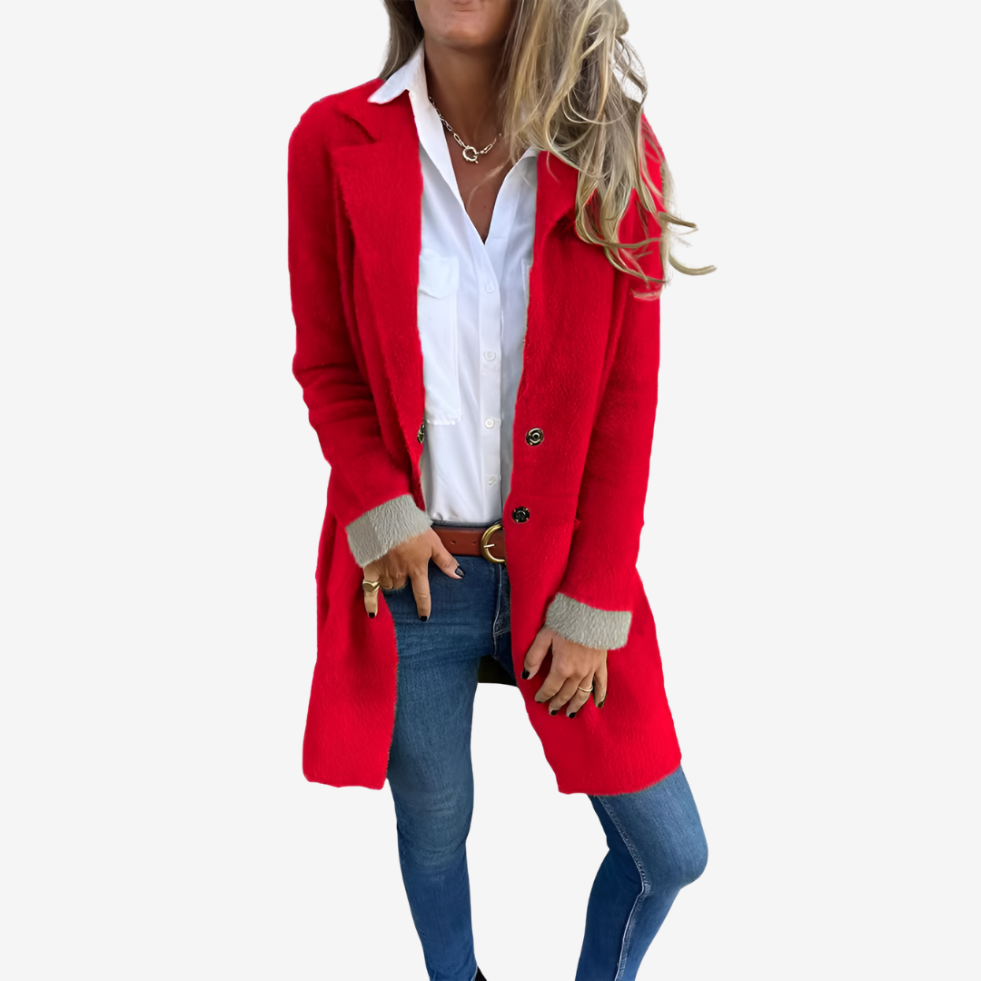 Martine™ Long Knit Cardigan