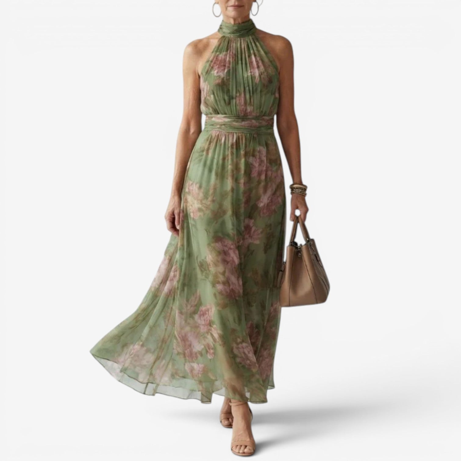 Cephra™ Long floral dress