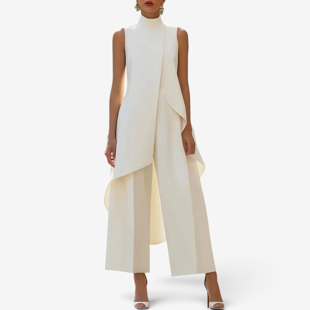 Selena™ Draped Sculptural Jumpsuit