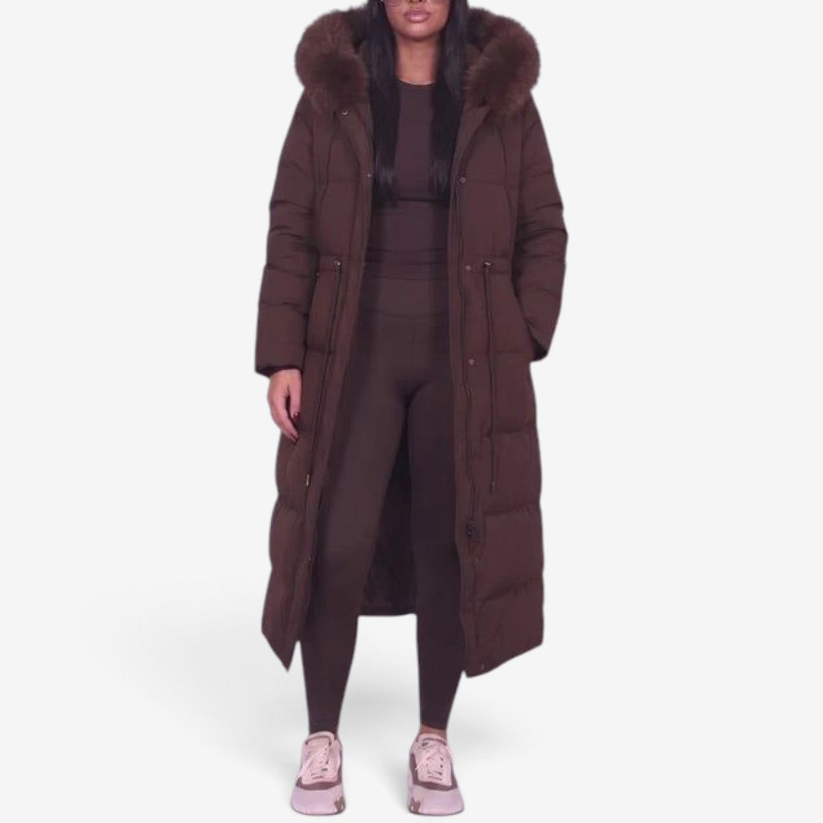 Camilla™ Cinched-Waist Winter Puffer
