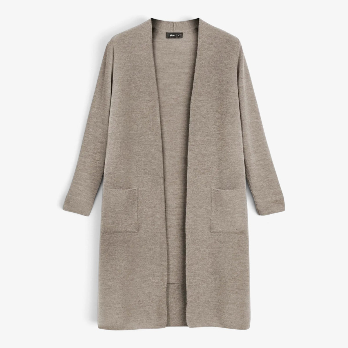 Liliane™ Longline Open-Front Cardigan