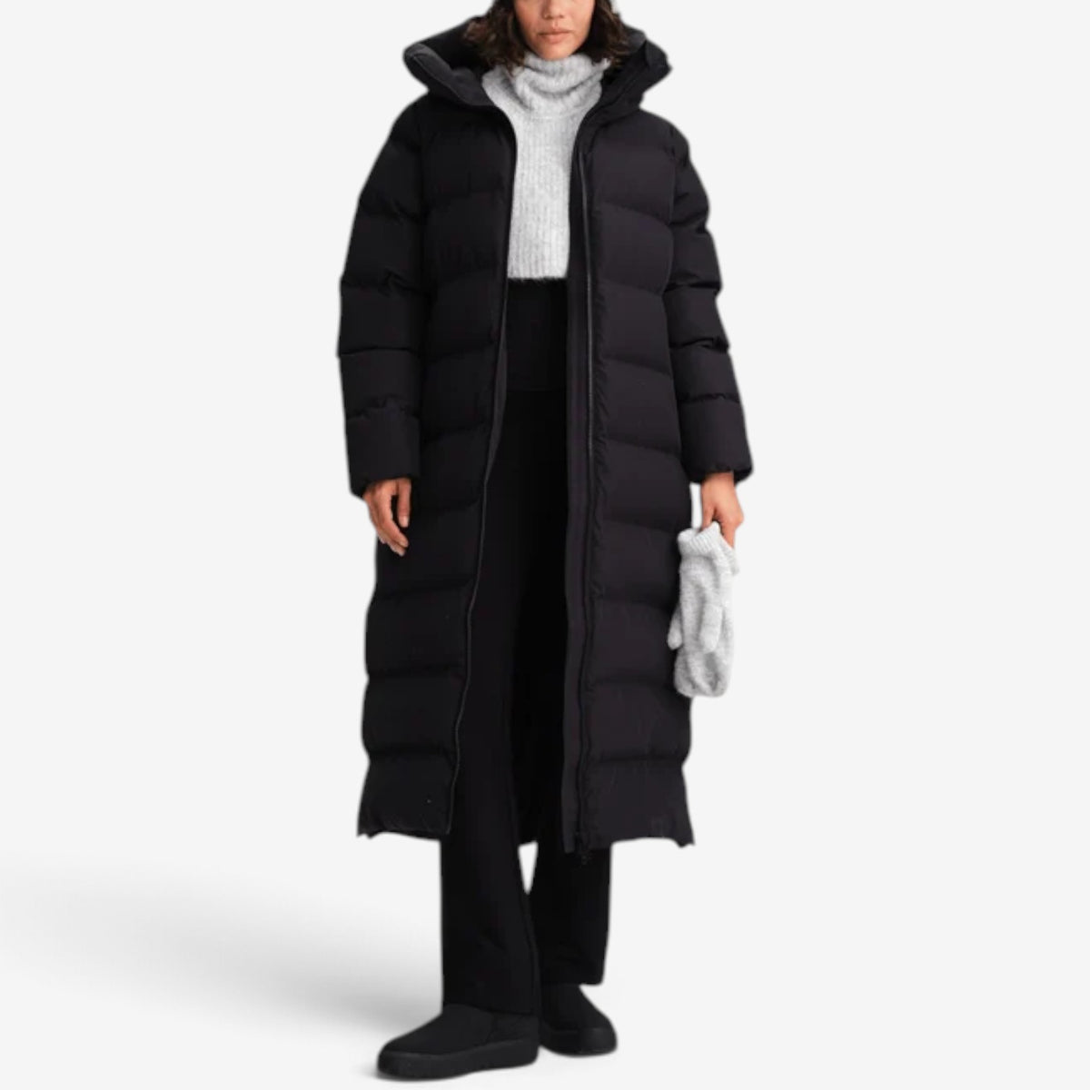 Ingrid™ Longline Hooded Puffer Coat