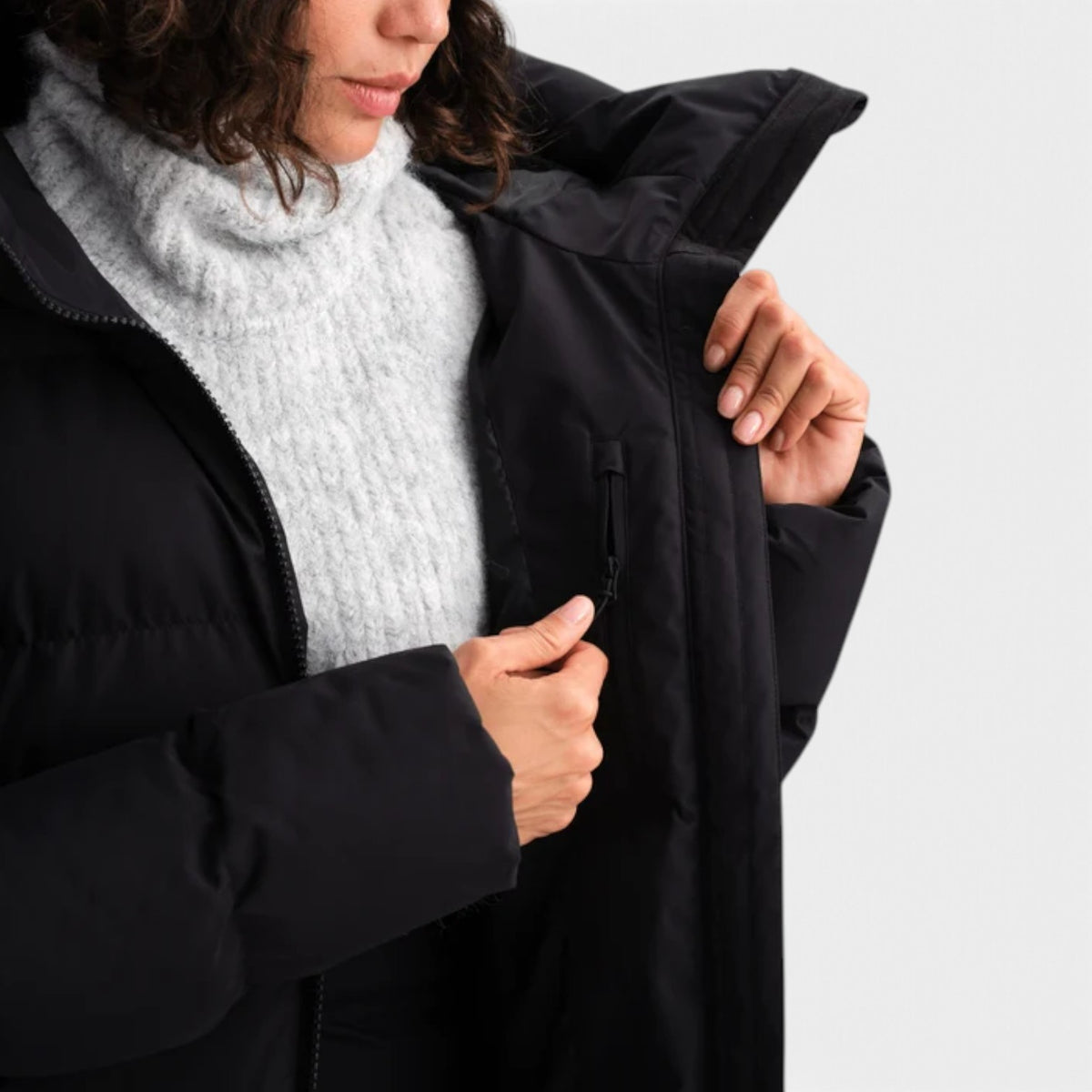 Ingrid™ Longline Hooded Puffer Coat