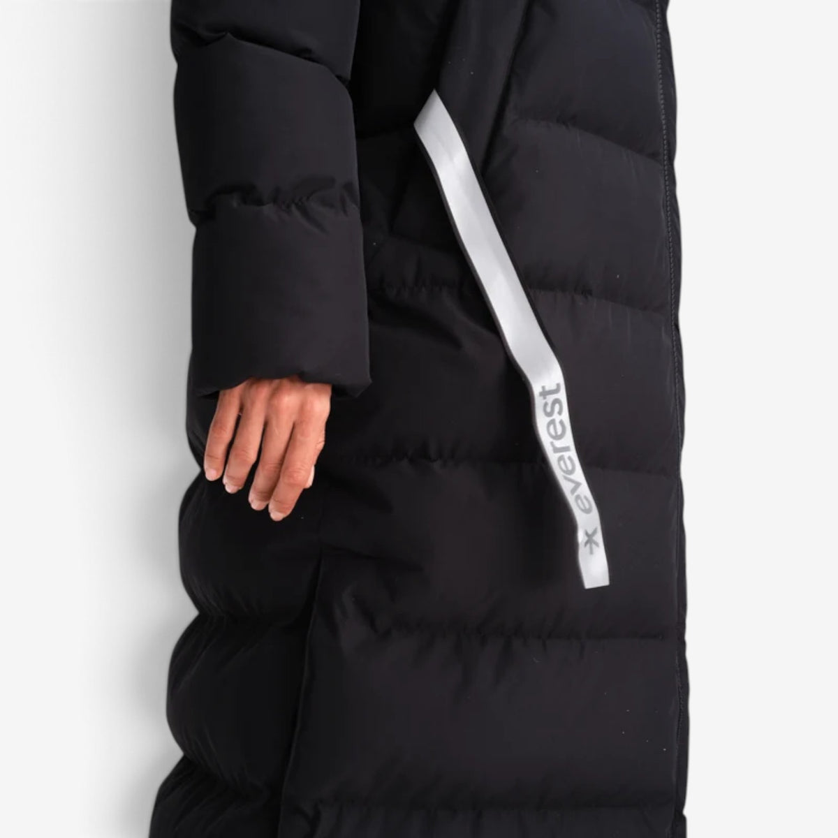 Ingrid™ Longline Hooded Puffer Coat
