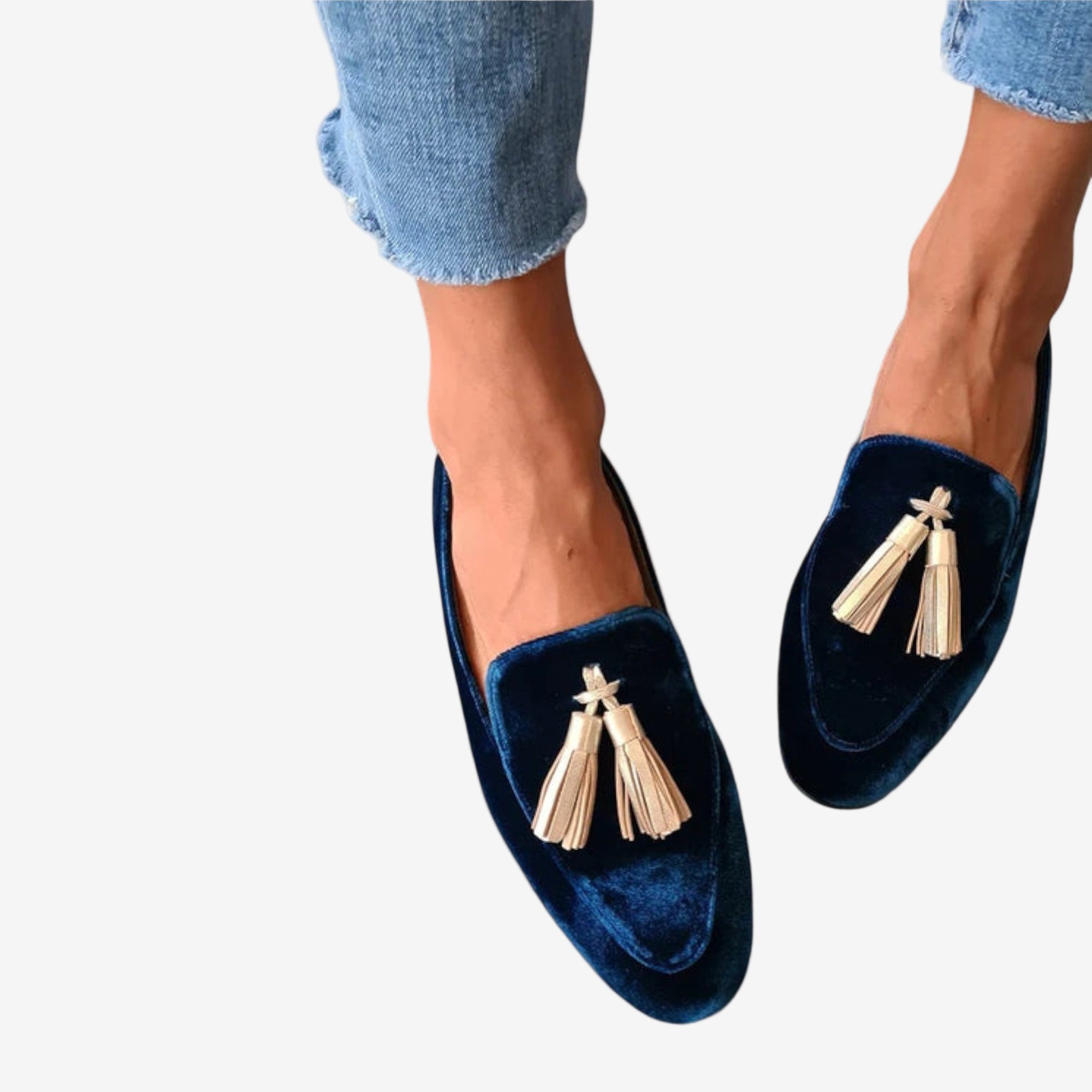 Quinnlyn™ Chic Velvet Loafers