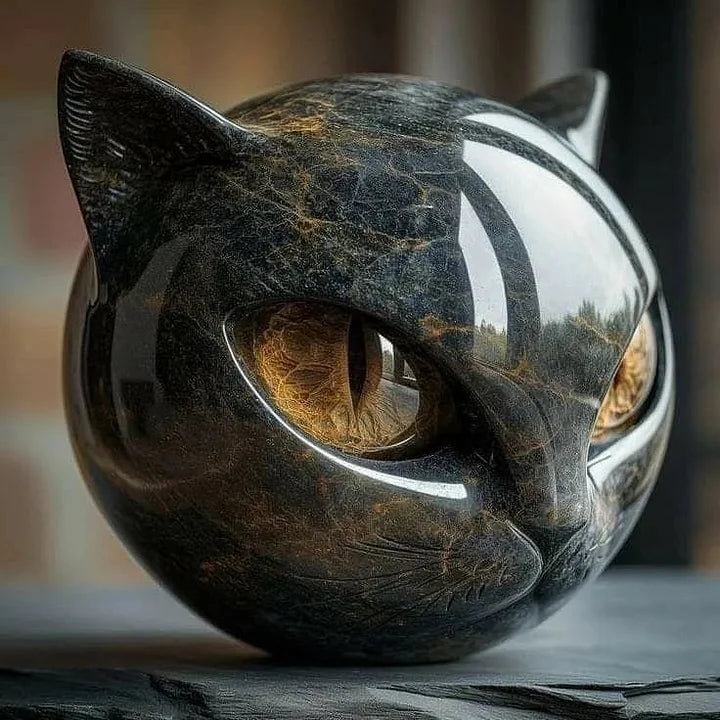 Jade™ Feline Sculpture