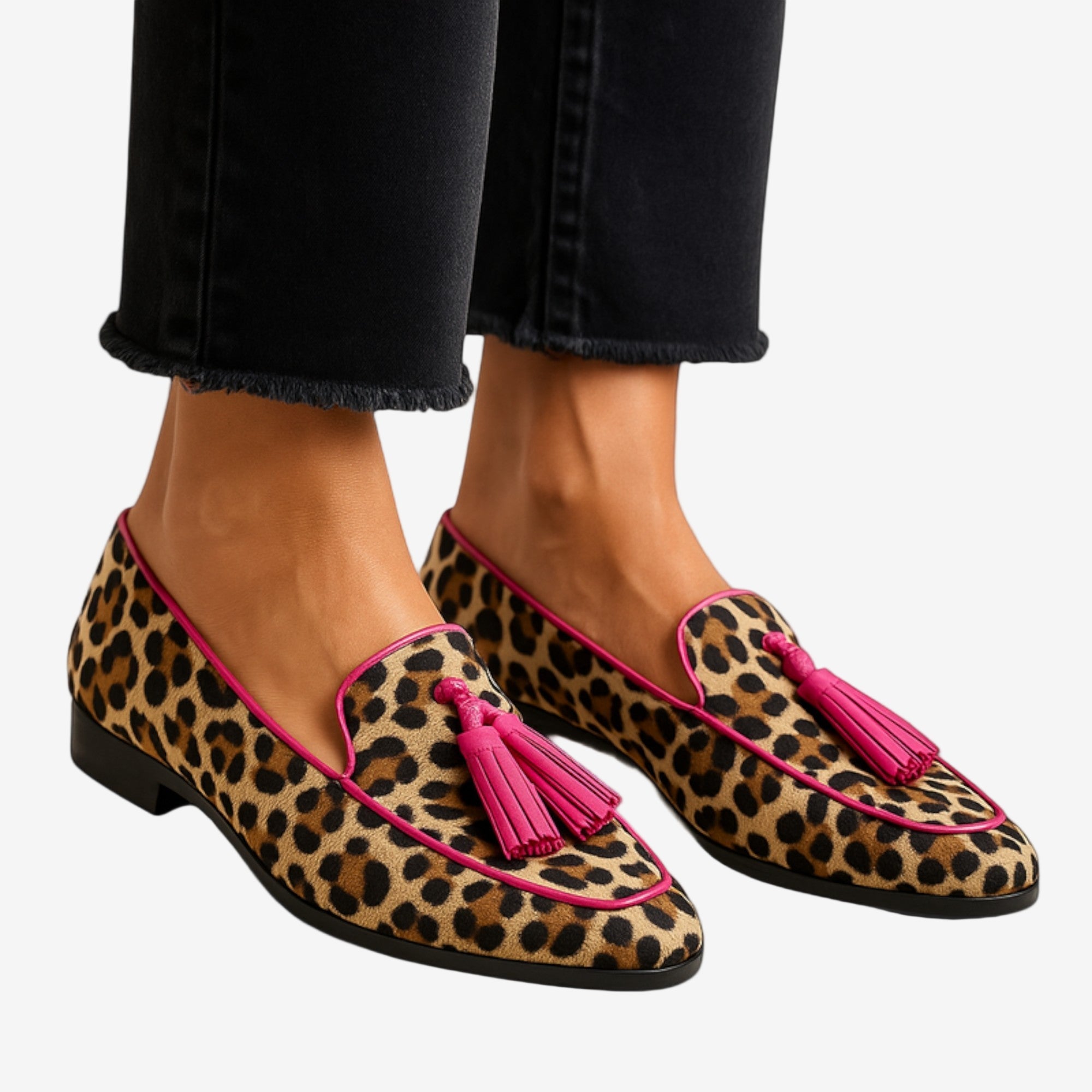 Lana™ Leopard print loafers