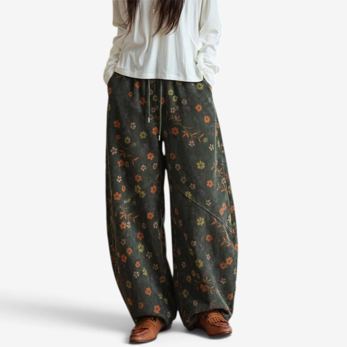 Magnolia™ Vintage Floral Wide-Leg Pants