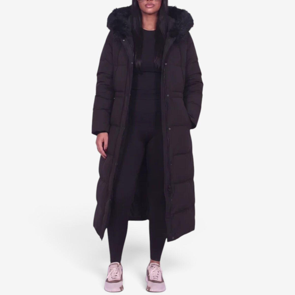 Camilla™ Cinched-Waist Winter Puffer