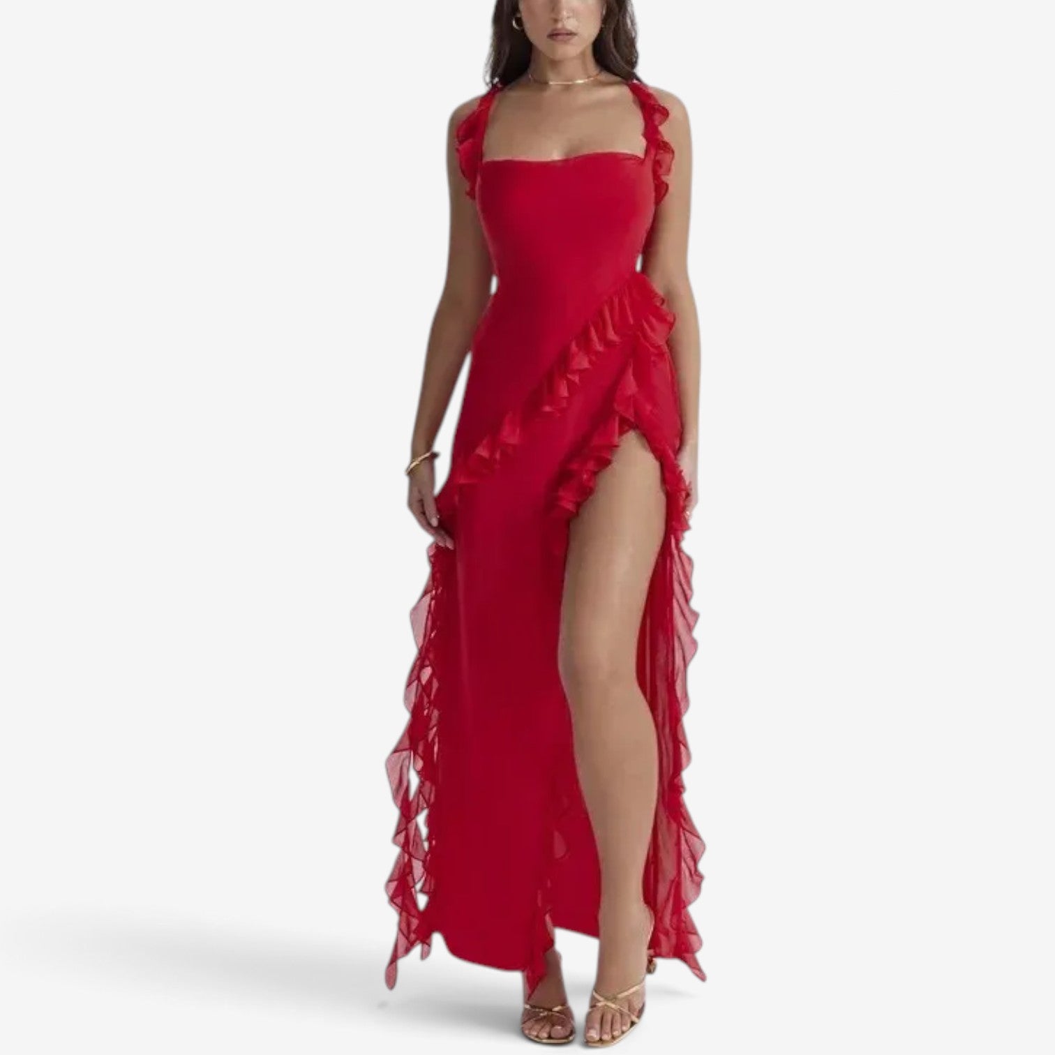 Daena™ Ruffle maxi dress