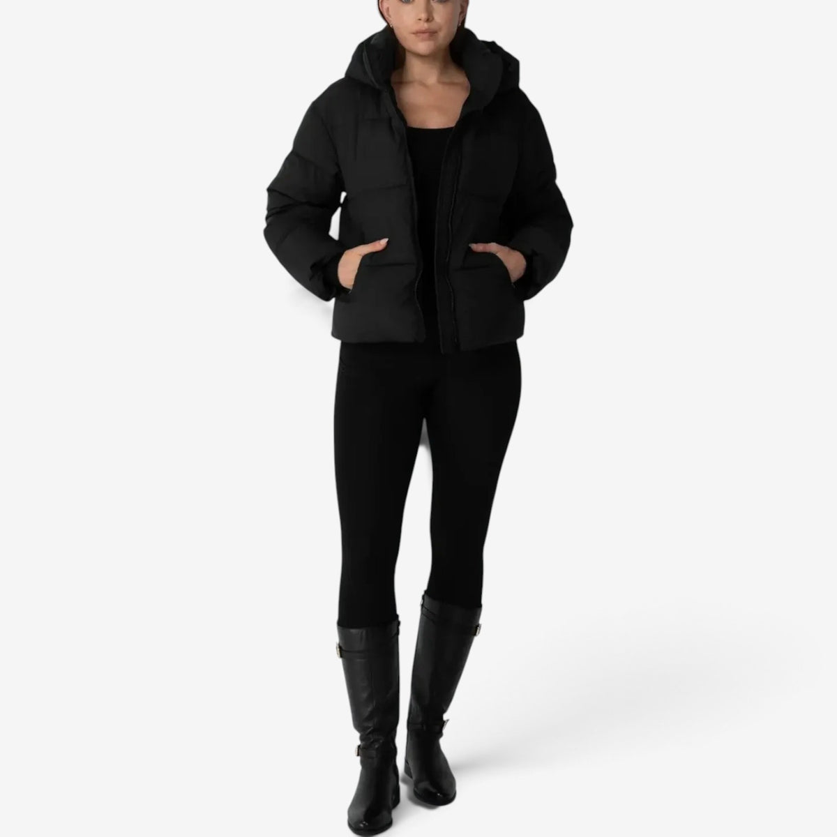 Genevieve™ Hooded Puffer Jacket