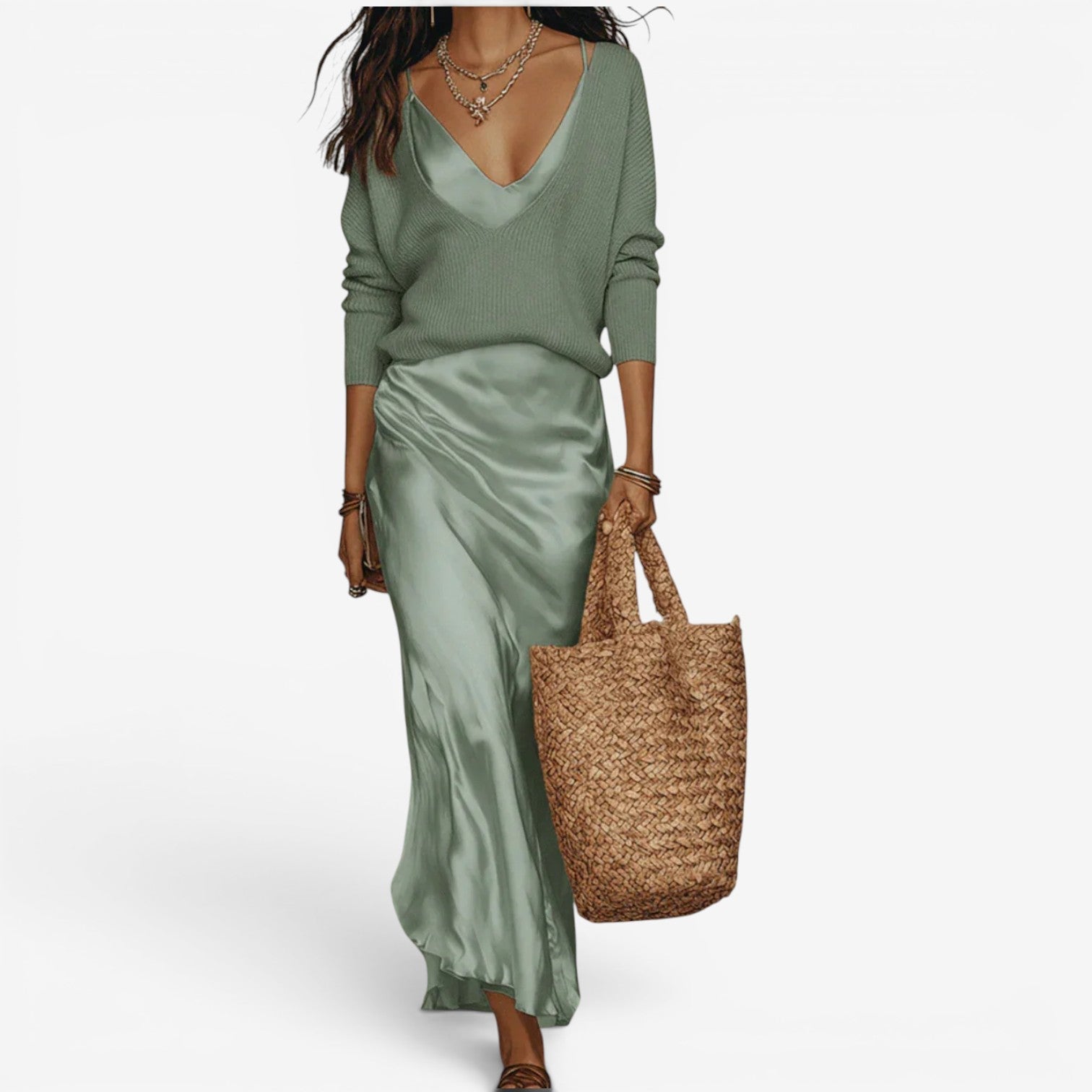 Jam™ Long slip dress