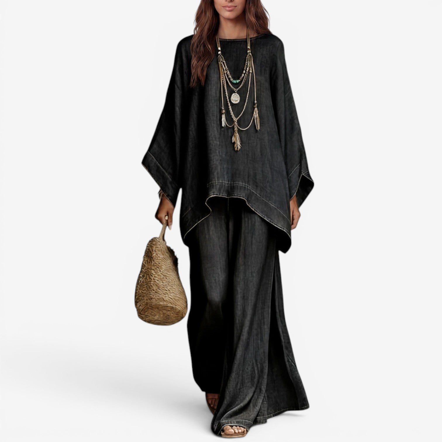 Jolina™ Two-piece denim suit