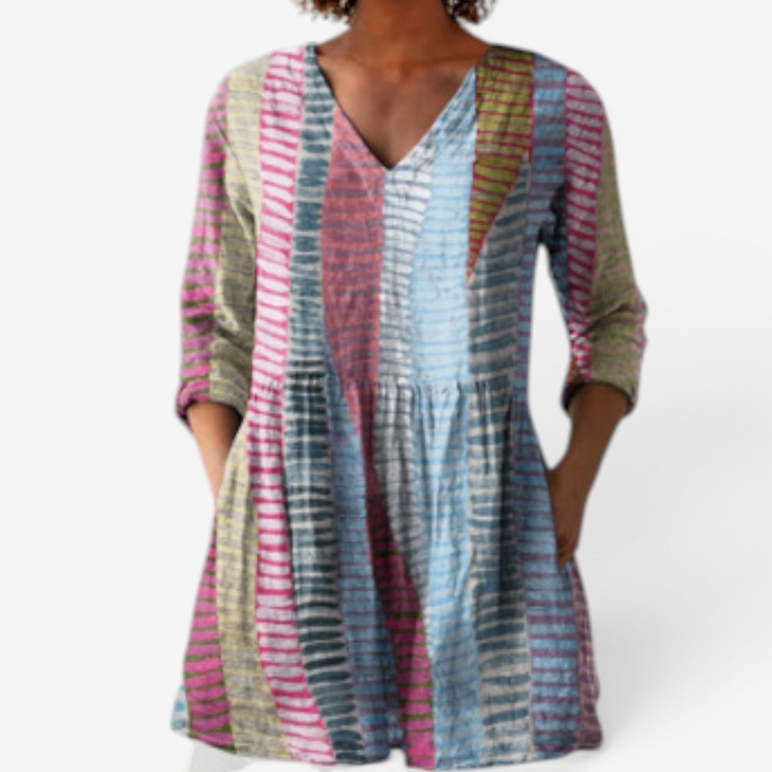 Saundy™ Short tunic dress