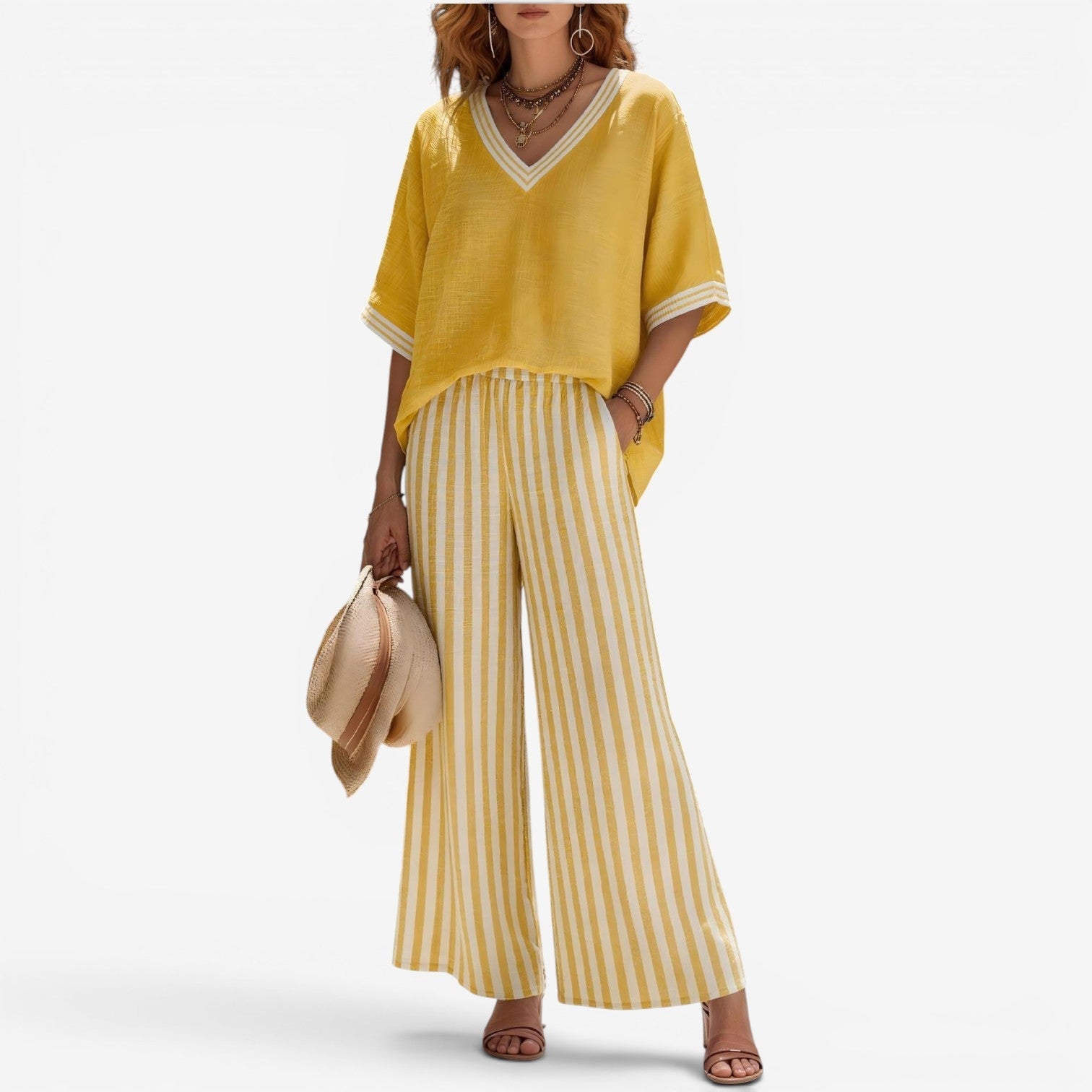 Cephora™ Striped trouser set