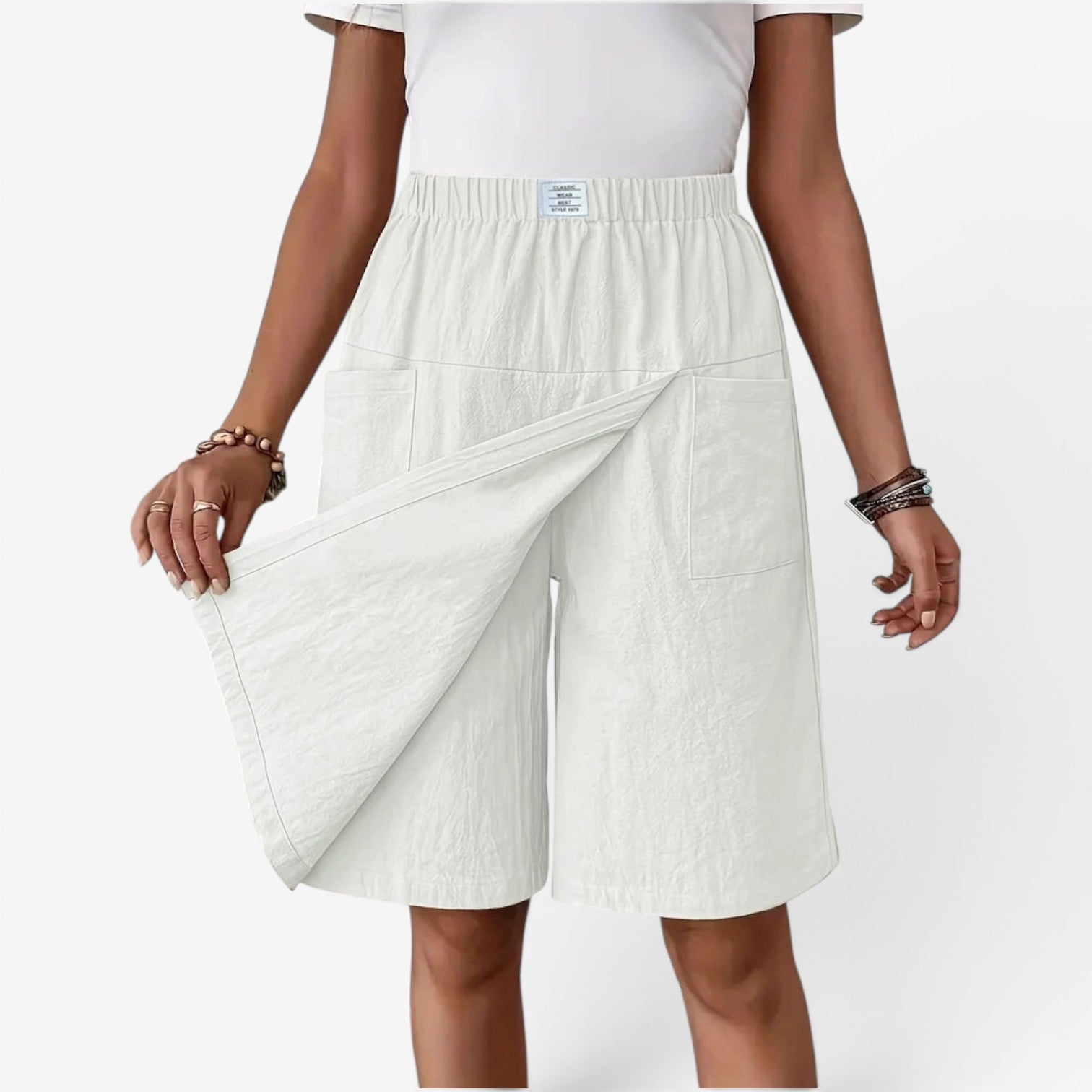 Zabrina™ Wide-leg layered skirt