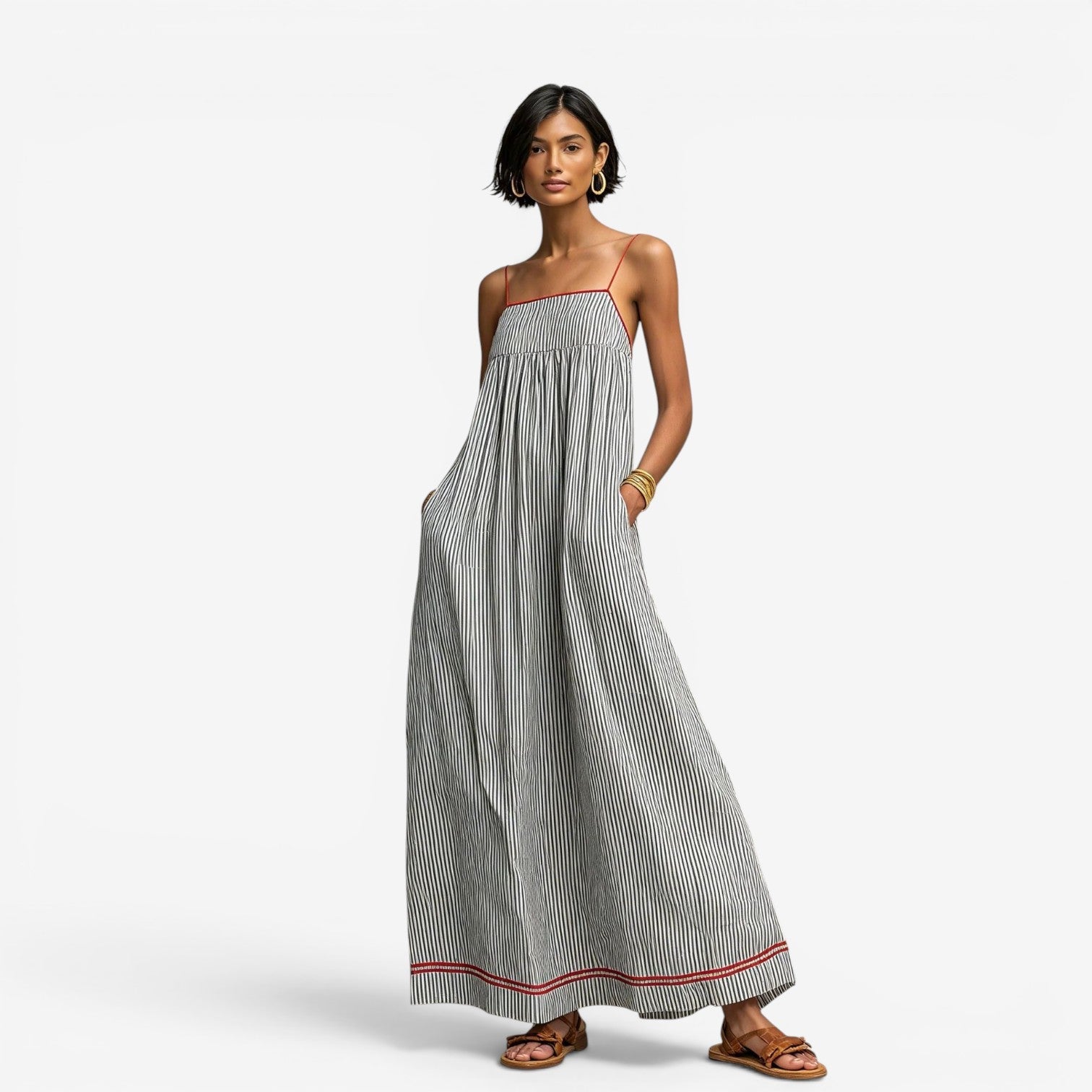 Pressa™ Long striped dress