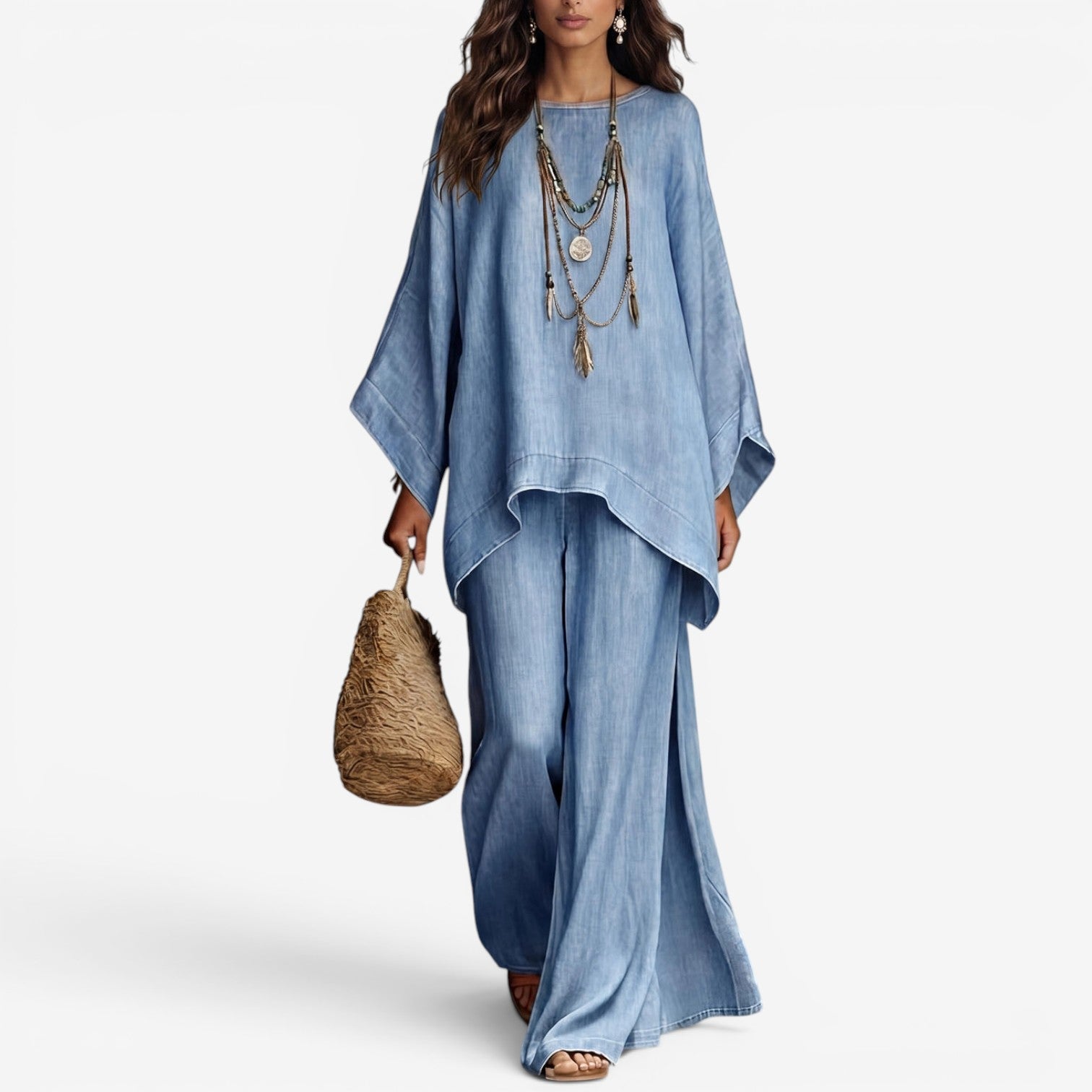 Jolina™ Two-piece denim suit
